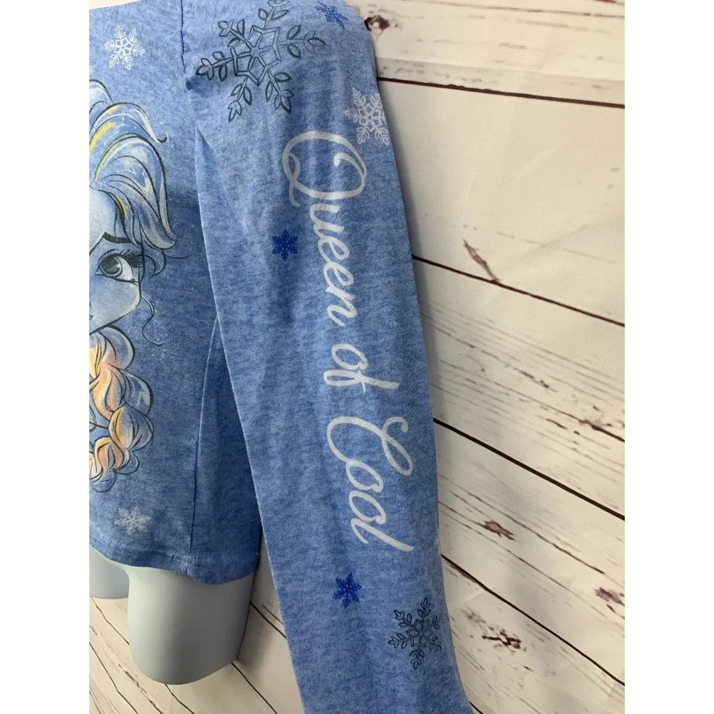 Disney Frozen Elsa Long Sleeve‎ Pajama Top